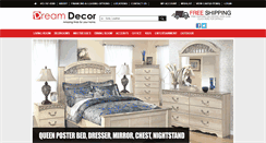 Desktop Screenshot of dreamdecorshops.com